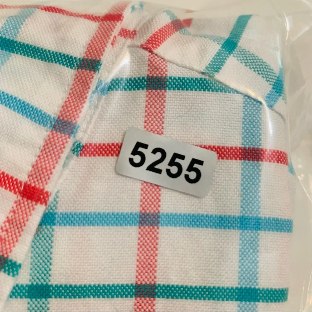 J. Crew Mens Flex Long Sleeve Oxford Checkered Button Up Shirt Size XL Slim Fit